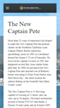 Mobile Screenshot of newcaptainpete.com